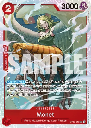 Monet #OP10-016 · Royal Blood One Piece card