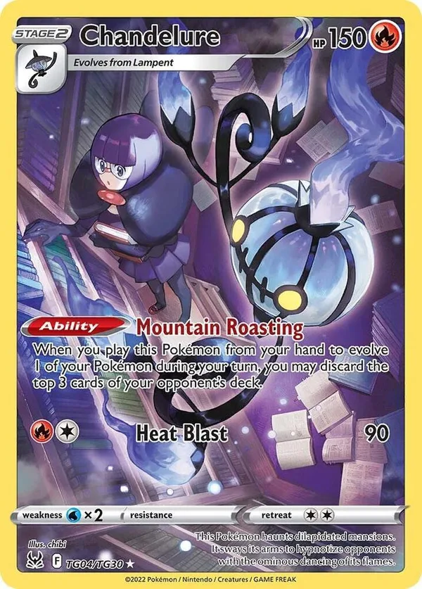 Chandelure full card art