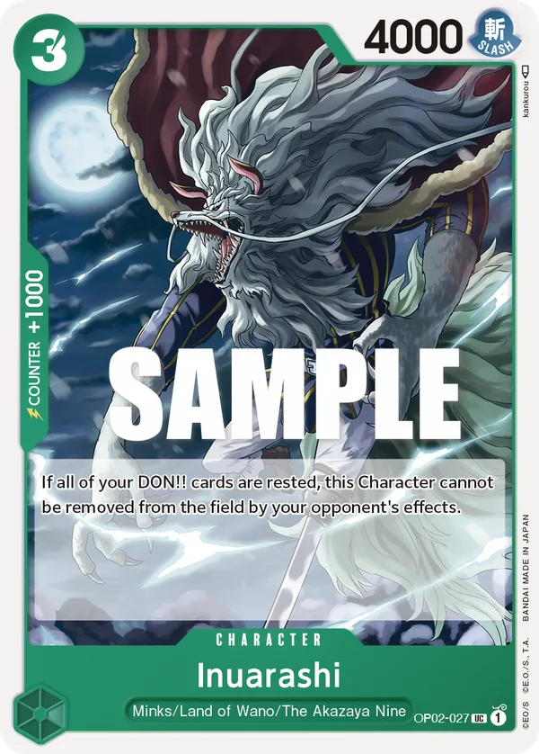 Inuarashi full card art