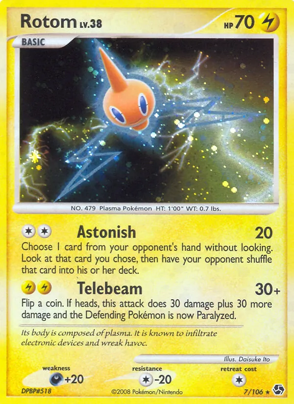 Rotom full card art