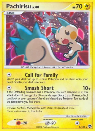 Pachirisu #5 · Great Encounters Pokémon card