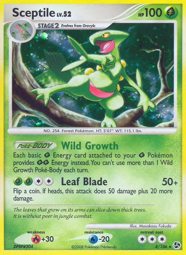 Sceptile full card art