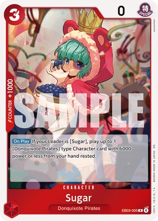 Sugar #EB03-005 · Extra Booster: One Piece Heroines Edition One Piece card