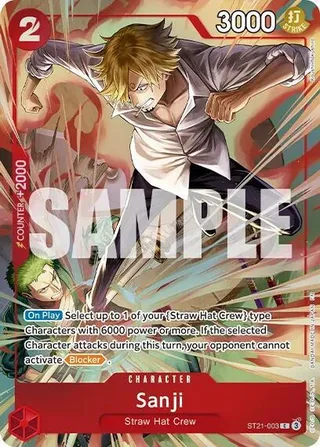 Sanji (Premium Card Collection -Best Selection Vol. 6-) #ST21-003-premium-card-collection-best-selection-vol-6 · One Piece Promotion Cards One Piece card
