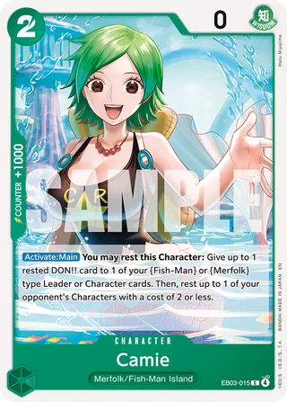 Camie #EB03-015 · Extra Booster: One Piece Heroines Edition One Piece card
