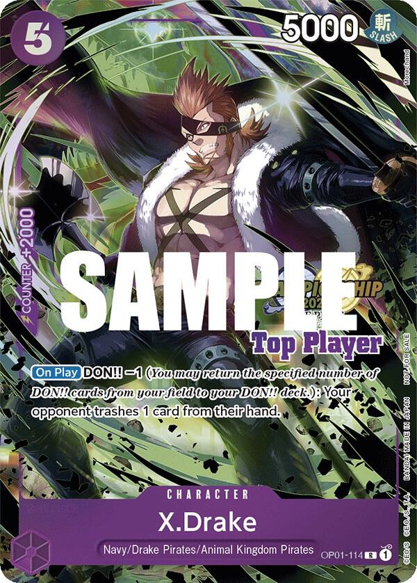 X.Drake (CS 2023 Top Players Pack) full card art