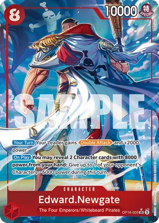 Edward.Newgate (Ace Deck) #OP16-003-ace-deck · Set Sail Deck Set One Piece card