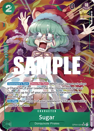Sugar (Alternate Art) #OP04-024-alternate-art · Kingdoms of Intrigue One Piece card