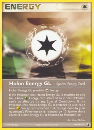 Holon Energy GL #105 · Delta Species Pokémon card