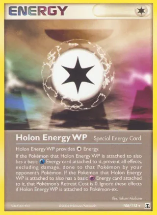 Holon Energy WP #106 · Delta Species Pokémon card