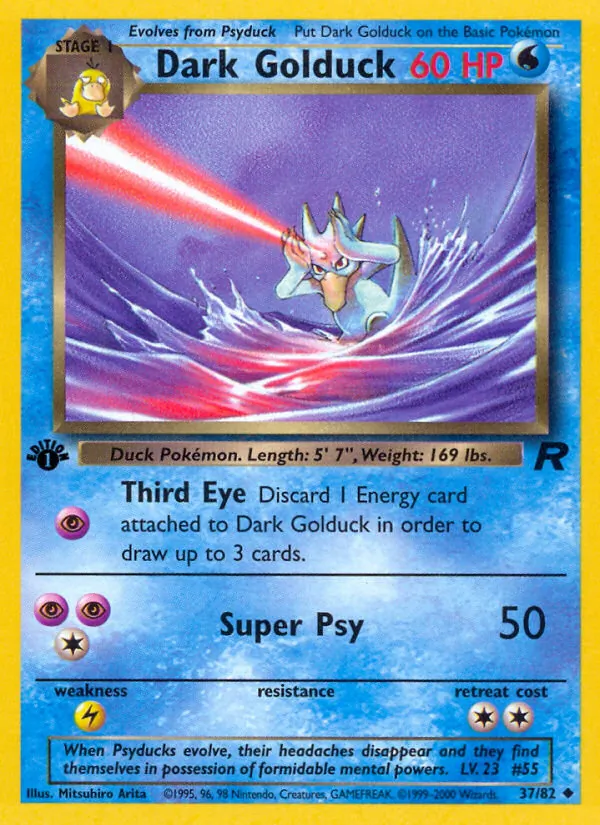 Dark Golduck full card art