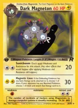 Dark Magneton · Team Rocket Pokémon card