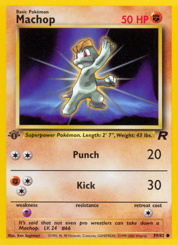Machop full card art