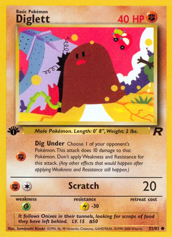 Diglett full card art