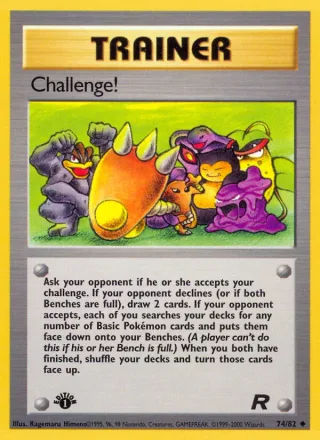 Challenge! card