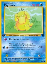 Psyduck · Team Rocket Pokémon card