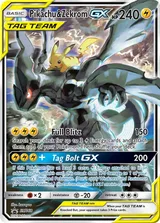 Pikachu & Zekrom GX · SM Black Star Promos Pokémon card