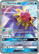 Starmie GX · Hidden Fates Pokémon card