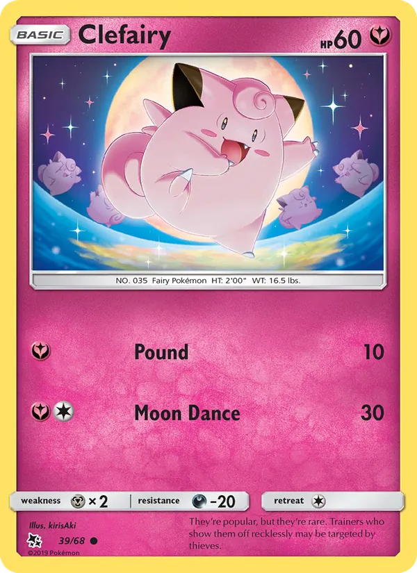 Clefairy full card art