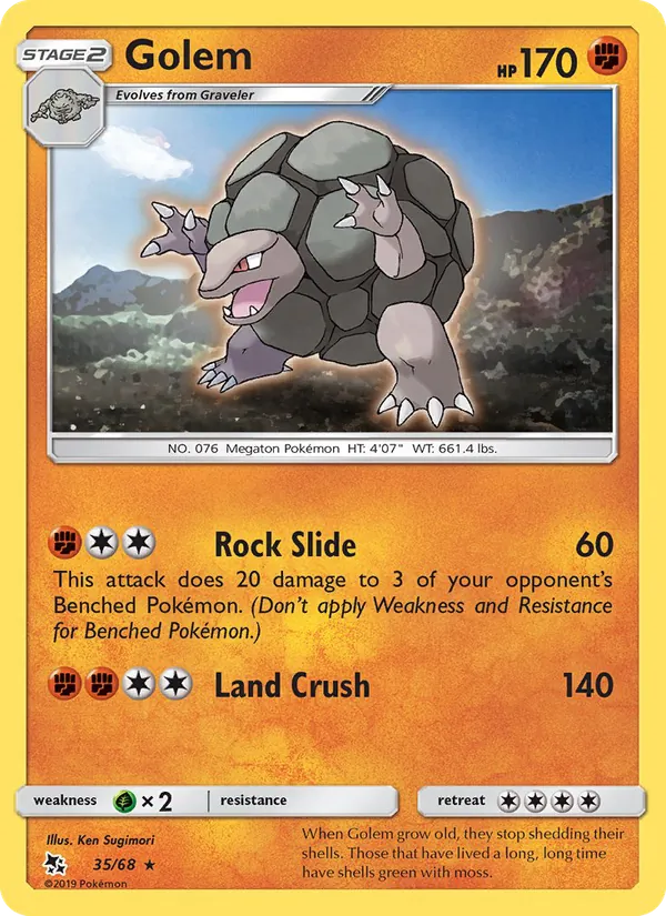 Golem full card art