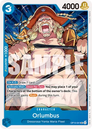 Orlumbus #OP15-041 · Adventure on Kami's Island One Piece card