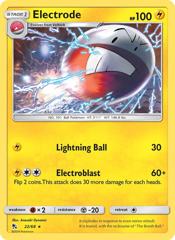 Electrode full card art