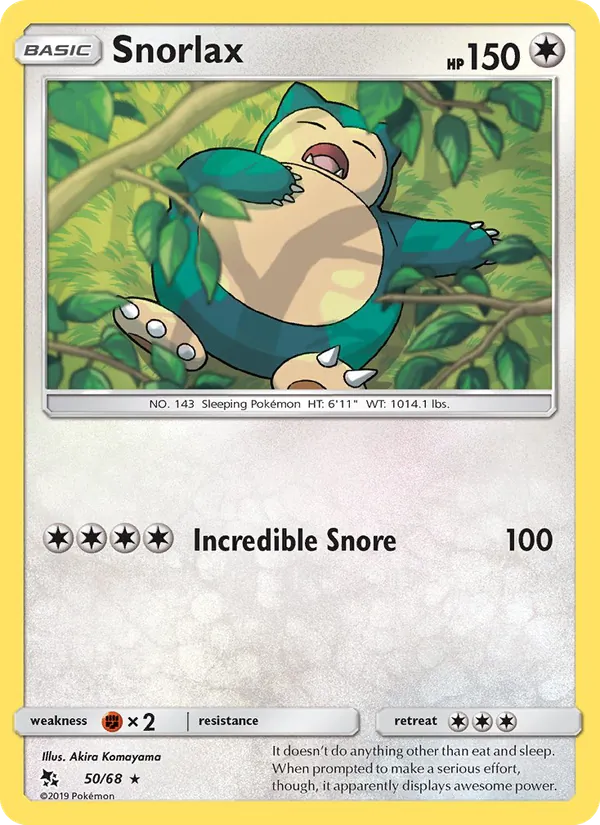 Snorlax full card art