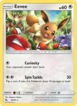 Eevee · Hidden Fates Pokémon card