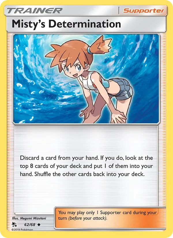 Misty’s Determination full card art