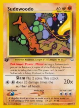 Sudowoodo · Neo Revelation Pokémon card