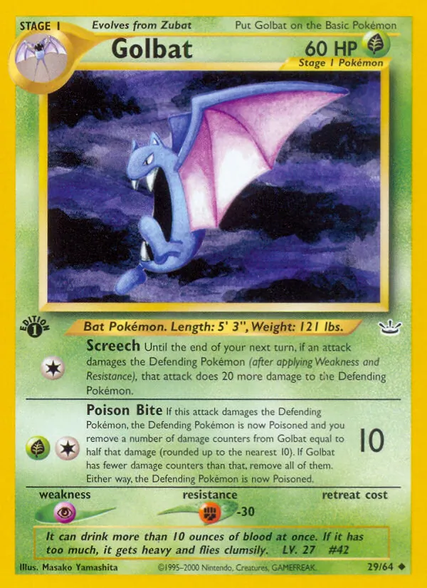 Golbat full card art