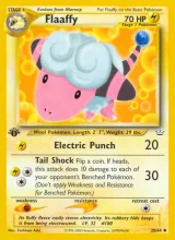 Flaaffy · Neo Revelation Pokémon card