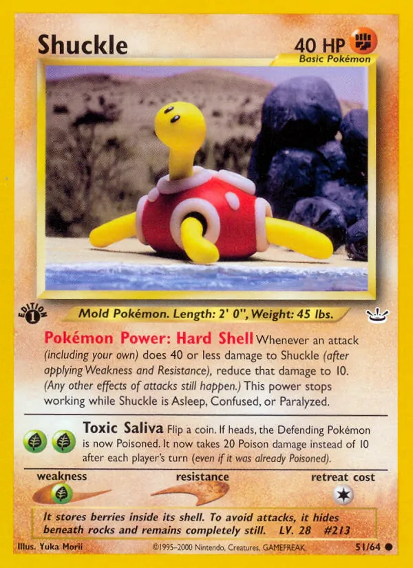 Shuckle full card art