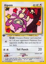 Aipom · Neo Revelation Pokémon card
