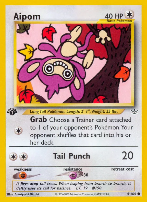 Aipom full card art