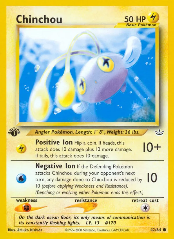 Chinchou full card art