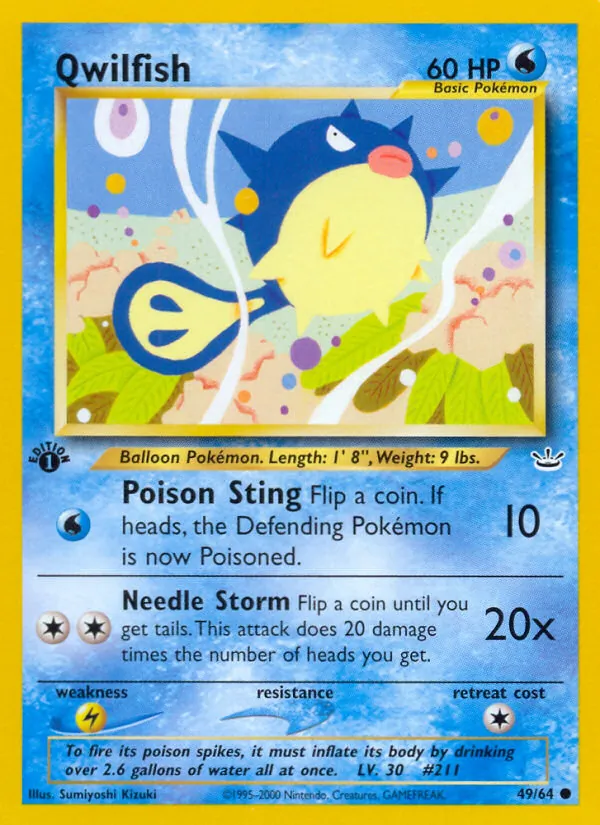 Qwilfish full card art
