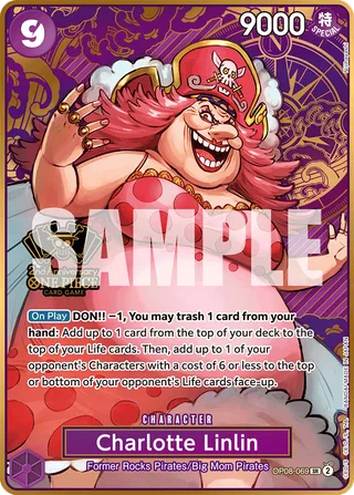 Charlotte Linlin (One Piece Japanese Version 2nd Anniversary Set) #OP08-069-one-piece-japanese-version-2nd-anniversary-set · One Piece Promotion Cards One Piece card