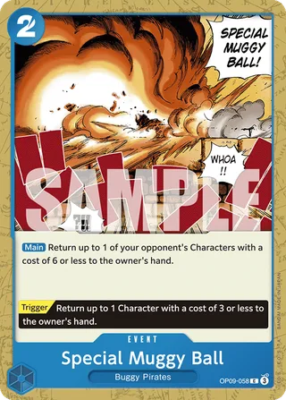 Special Muggy Ball #OP09-058 · Emperors in the New World One Piece card