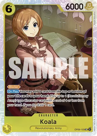 Koala #OP09-103 · Emperors in the New World One Piece card