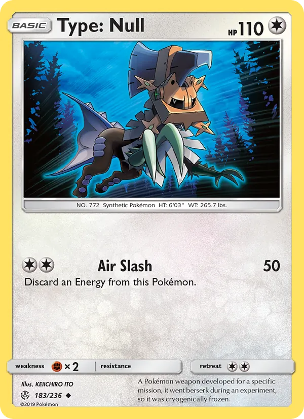 Type: Null full card art