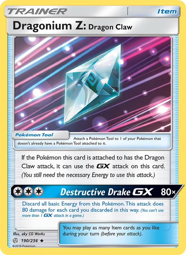 Dragonium Z: Dragon Claw full card art