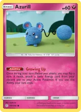 Azurill · Cosmic Eclipse Pokémon card