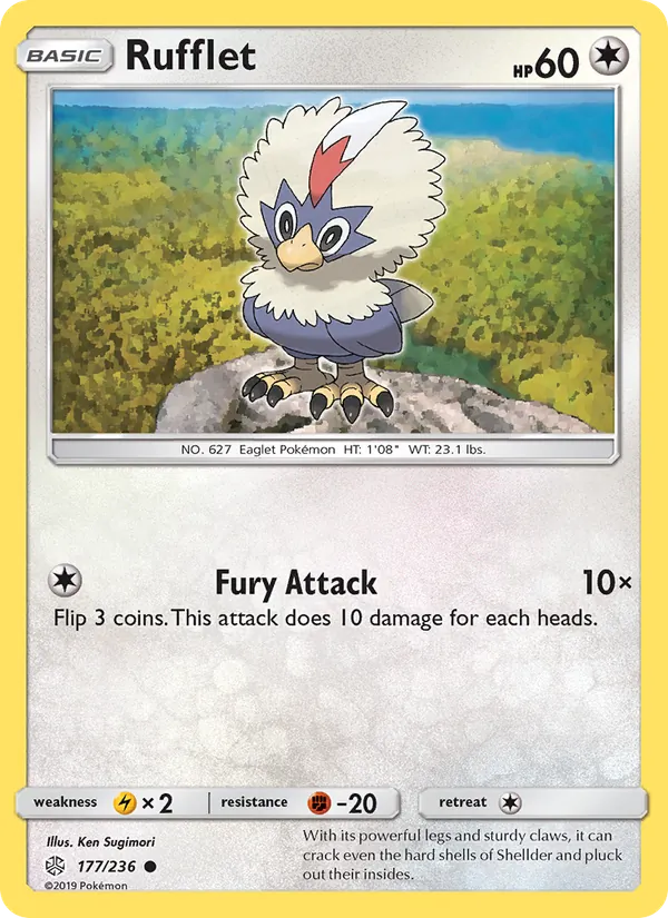 Rufflet full card art