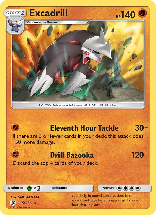Excadrill full card art