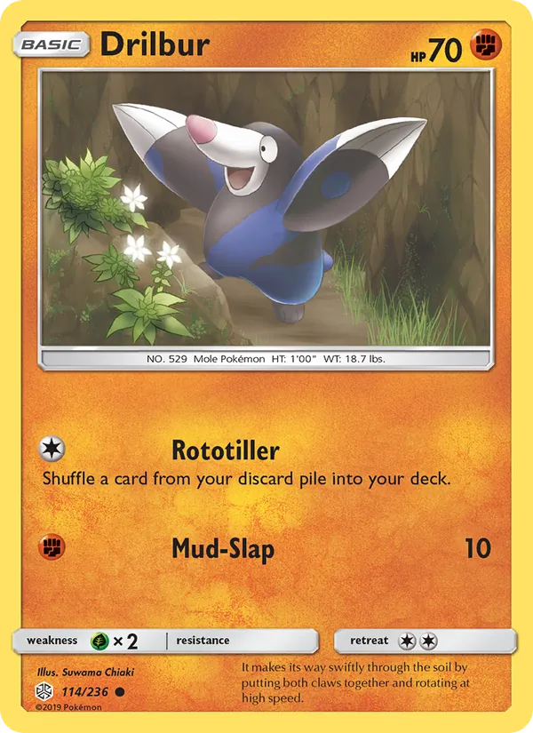 Drilbur full card art