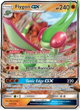 Flygon GX · Cosmic Eclipse Pokémon card