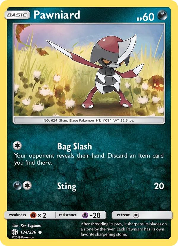 Pawniard full card art
