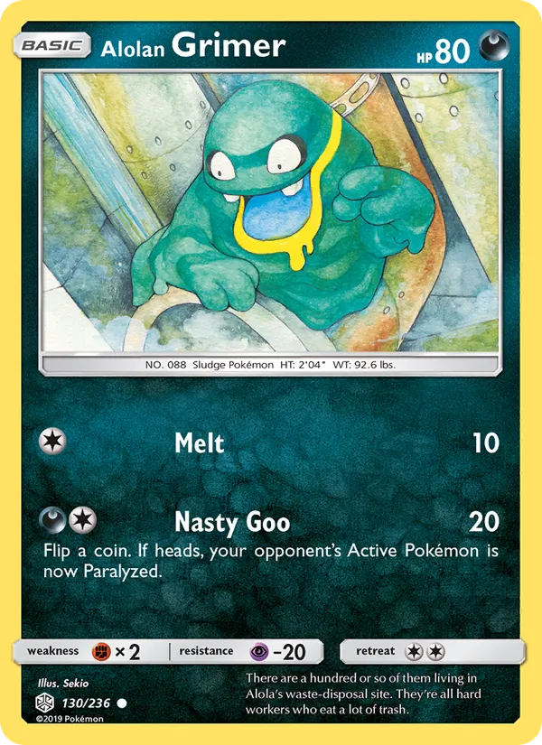Alolan Grimer full card art