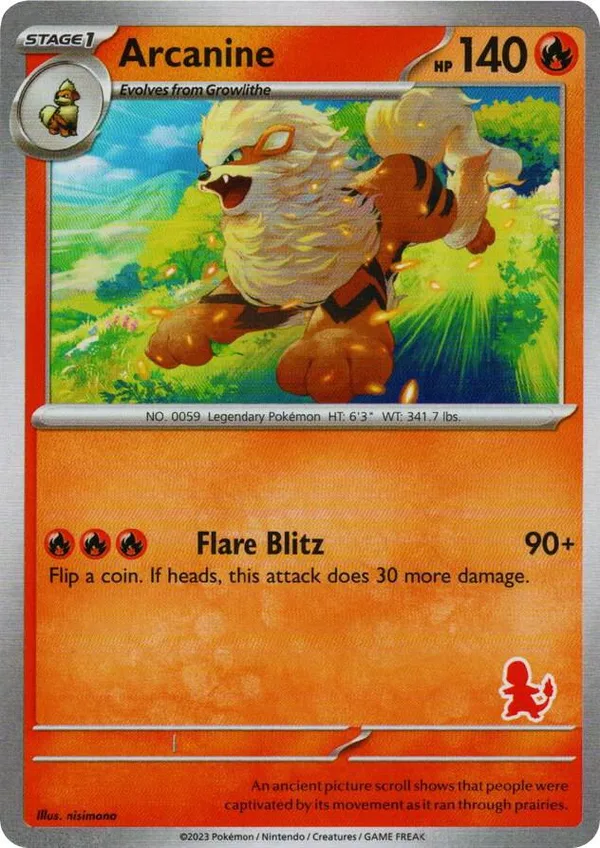 Arcanine full card art